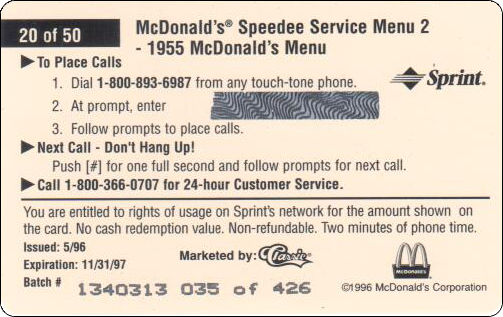 McDonald's Cards Collection - USA - Sprint - 0220 - 2.jpg