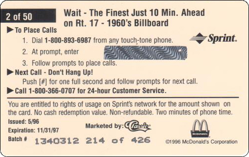 McDonald's Cards Collection - USA - Sprint - 0202 - 2.jpg