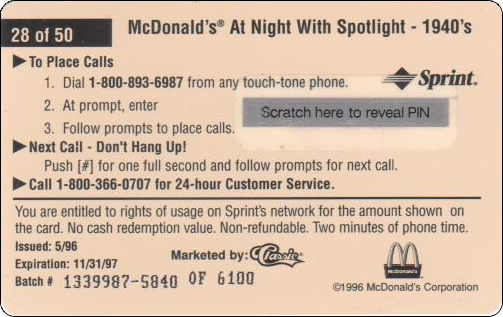 McDonald's Cards Collection - USA - Sprint - 0328 - 2.jpg