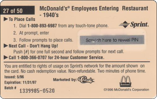 McDonald's Cards Collection - USA - Sprint - 0327 - 2.jpg