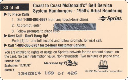 McDonald's Cards Collection - USA - Sprint - 0233 - 2.jpg