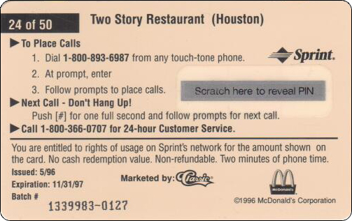 McDonald's Cards Collection - USA - Sprint - 0324 - 2.jpg