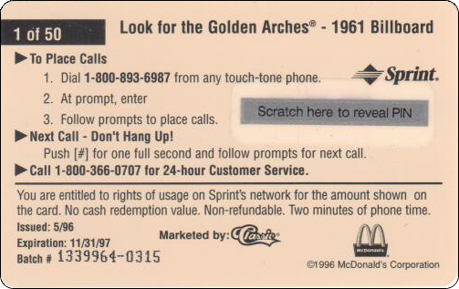 McDonald's Cards Collection - USA - Sprint - 0301 - 2.jpg