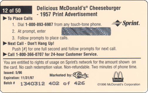 McDonald's Cards Collection - USA - Sprint - 0212 - 2.jpg