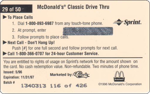 McDonald's Cards Collection - USA - Sprint - 0229 - 2.jpg