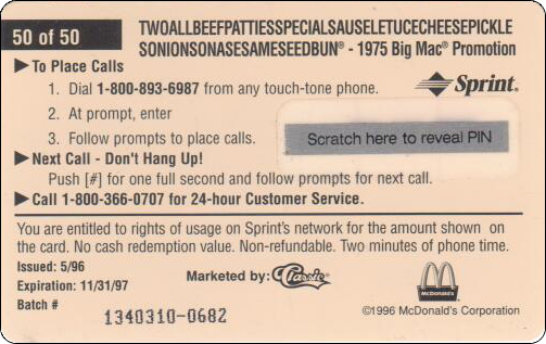 McDonald's Cards Collection - USA - Sprint - 0350 - 2.jpg