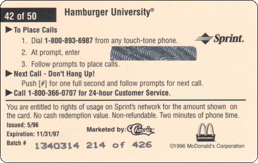 McDonald's Cards Collection - USA - Sprint - 0242 - 2.jpg