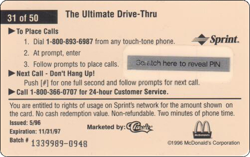 McDonald's Cards Collection - USA - Sprint - 0331 - 2.jpg