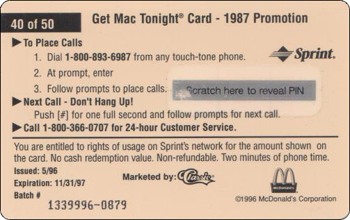 McDonald's Cards Collection - USA - Sprint - 0340 - 2.jpg