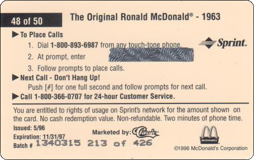 McDonald's Cards Collection - USA - Sprint - 0248 - 2.jpg