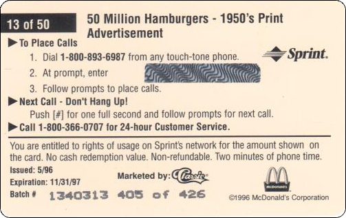 McDonald's Cards Collection - USA - Sprint - 0213 - 2.jpg