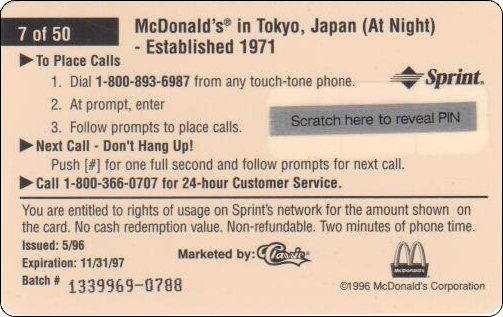 McDonald's Cards Collection - USA - Sprint - 0307 - 2.jpg